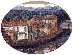 Houses on the Water Mosaic