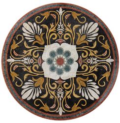 Gold Art Nouveau Mosaic
