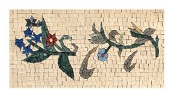Wildflower Border Mosaic