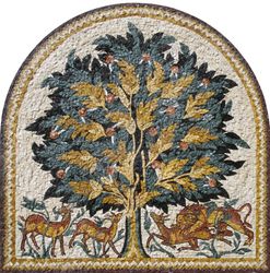Arched Tree Of Life Mosaic