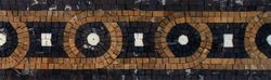 Bronze Geometric Border Mosaic