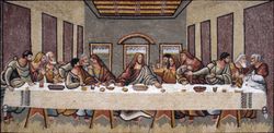 "Das letzte Abendmahl" Mosaik