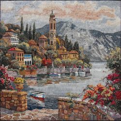 Средиземноморский пейзаж, мозаика