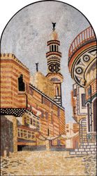Moschee in Altstadt Mosaik