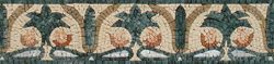 Tropical Palm Border Mosaic
