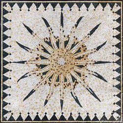 High Contrast Celestial Sun Mosaic