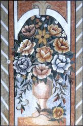 Decorative Flower Display Mosaic