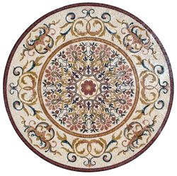 Mosaik Medaillon Filigran