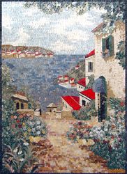 Stadt am Meer Mosaik