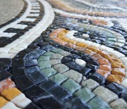 Handmade mosaic art
