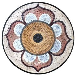 Daisy Mosaic Medallion