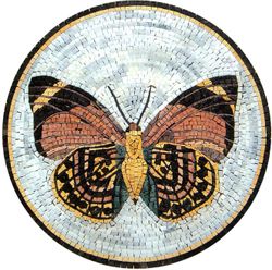 Mosaik Augenblick des Schmetterlings