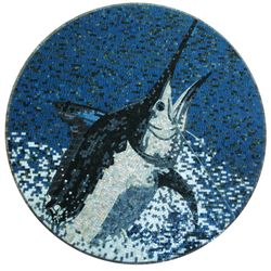 Schwertfisch Mosaik