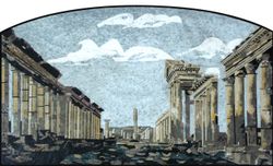 Сирия, Пальмира, мозаика