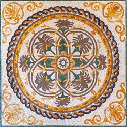 Mosaik Wappen-Design