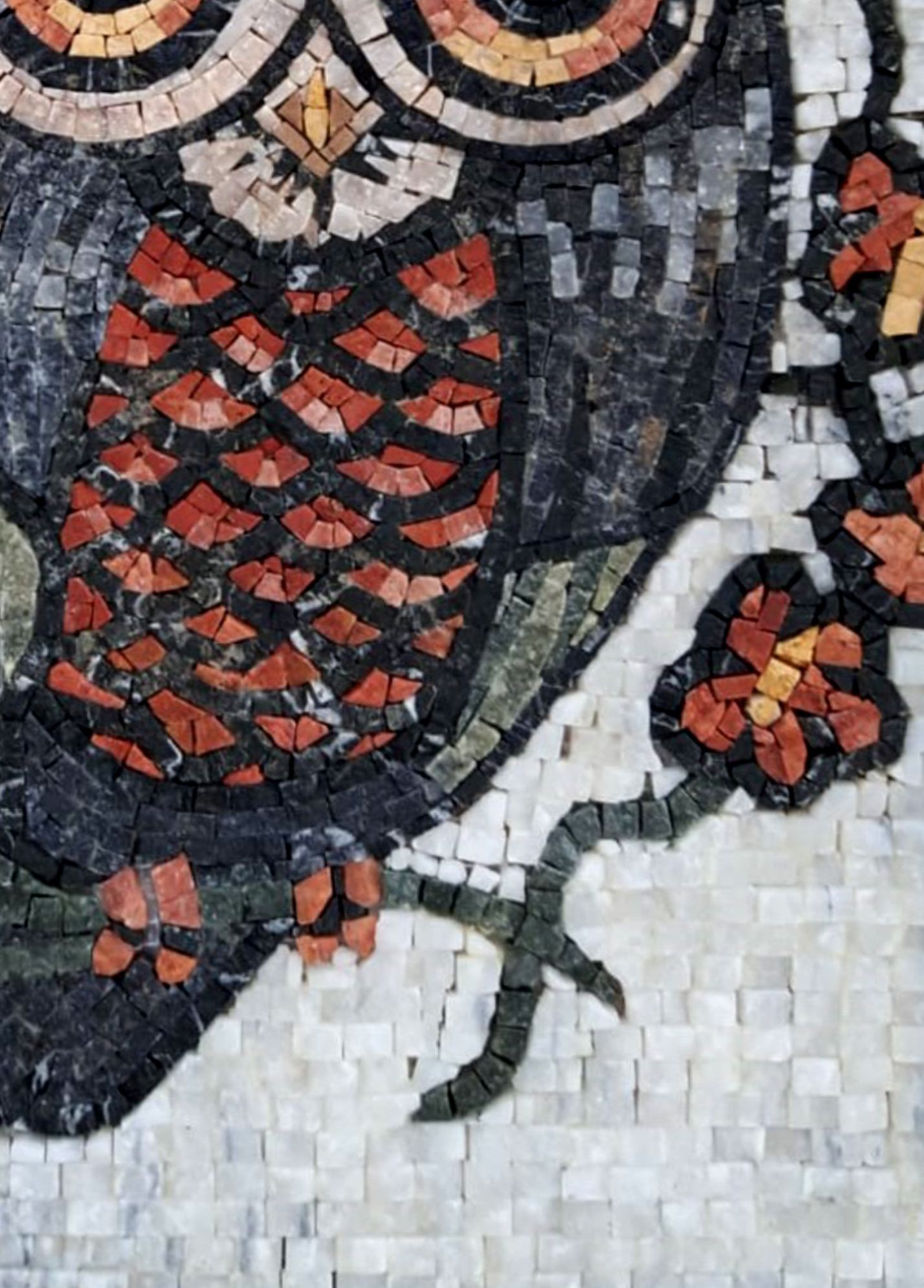 Adorable Owl Mosaic | Mosaic Natural