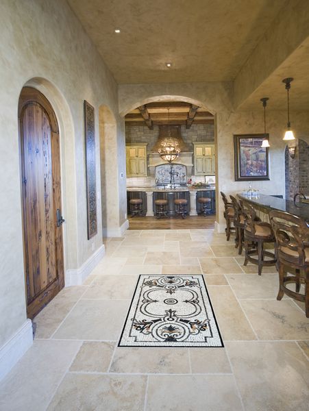 Симметричный ковер, мозаика Установлена