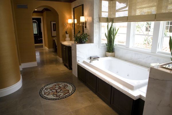 Prancing Horse Mosaic, 40" Installed
