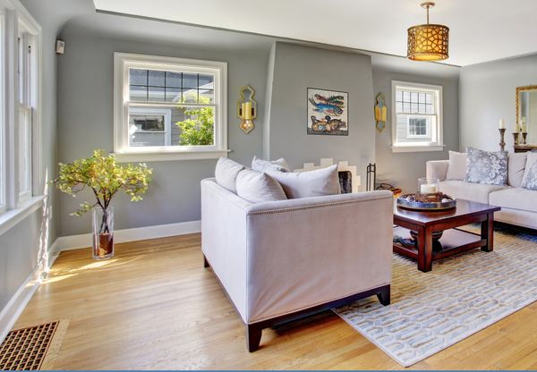 Bunte Fische und Enten Mosaik Verlegt