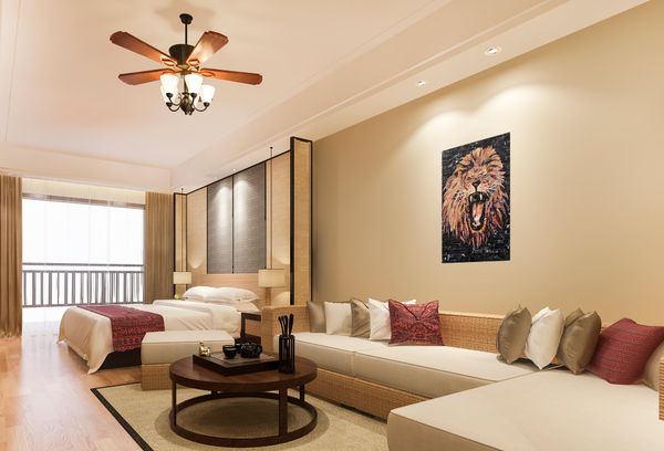 Рычащий лев, мозаика Установлена