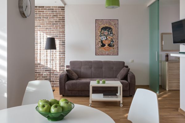 Картина из мозаики, цветы в вазе Установлена