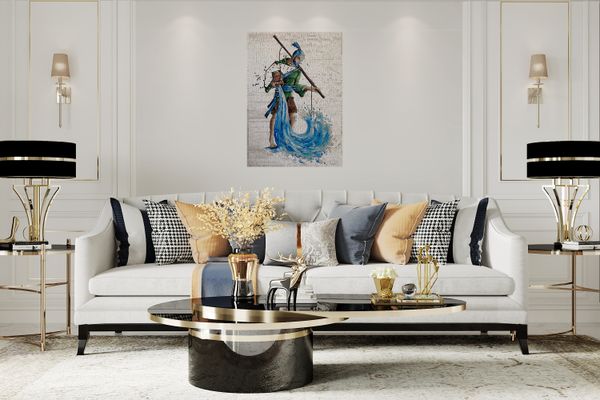 Aquarius Constellation Mosaic Установлена