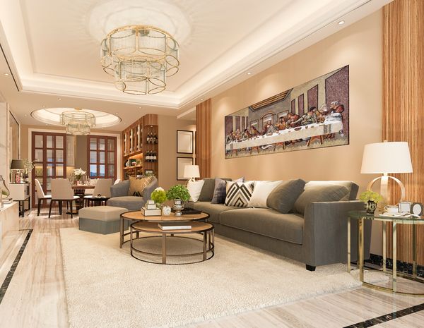 "Das letzte Abendmahl" Mosaik Verlegt