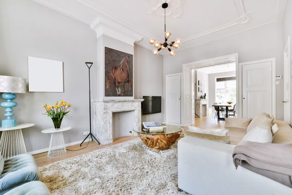 Portrait of a Horse Mosaic Installed