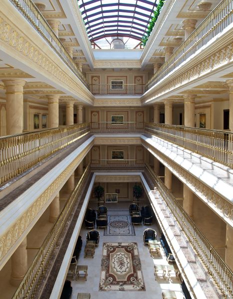 Мозаичный ковер с цветами Установлена