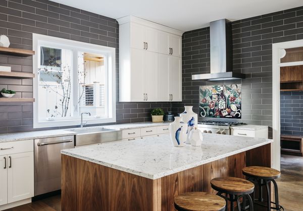 Wine Roses Fruit Mural Mosaic Installed