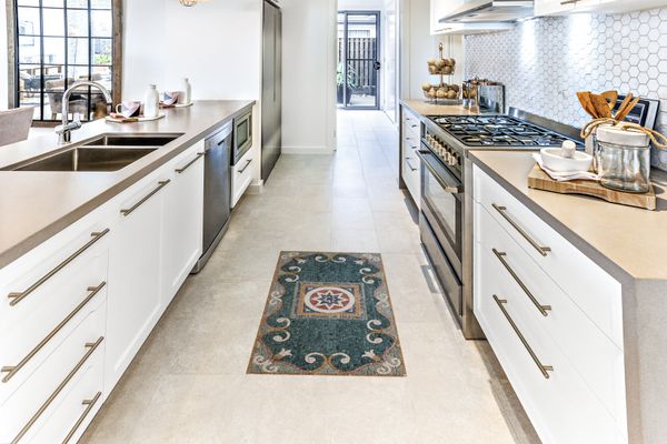 Emerald Rug Mosaic Installed