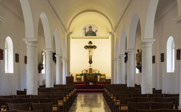 Reproduktion der heiligen Eudocia Mosaik Verlegt