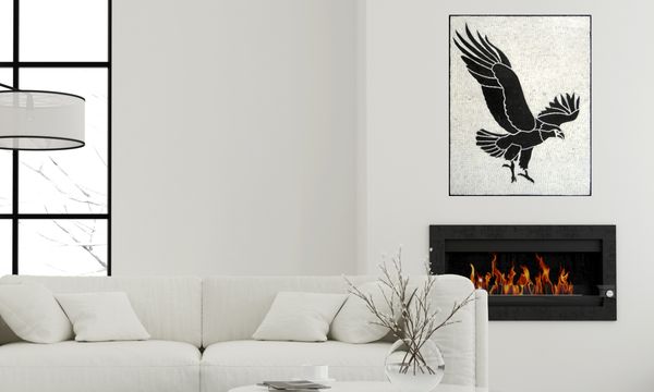 Орел Мозаика Установлена