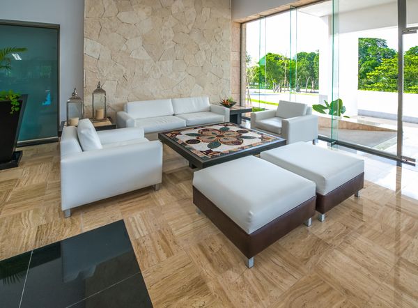 Decorative Bohemian Mosaic Tile Installed