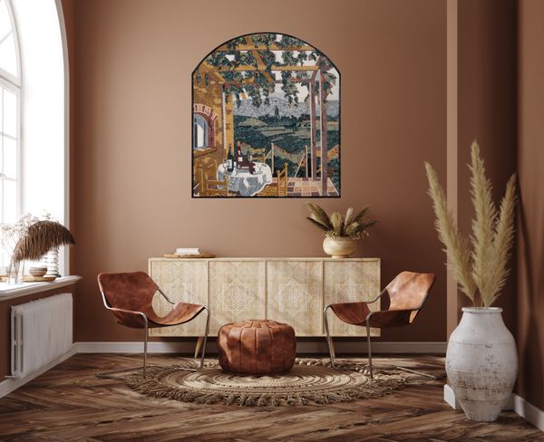 Тоскана, мозаика Установлена