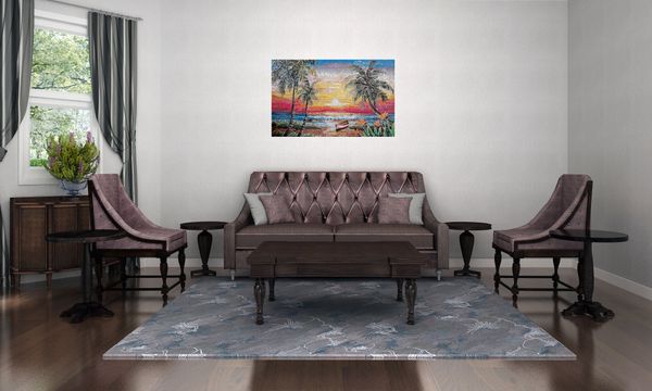 Райское наслаждение, мозаика Установлена