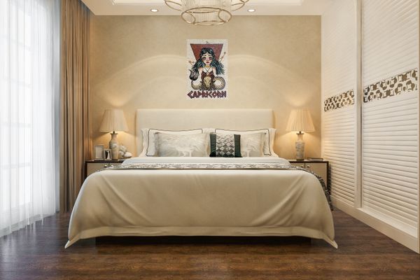 Steinbock Sternzeichen Mosaik Verlegt