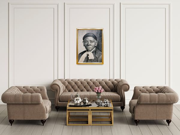 Гарриет Табмен, мозаика Установлена