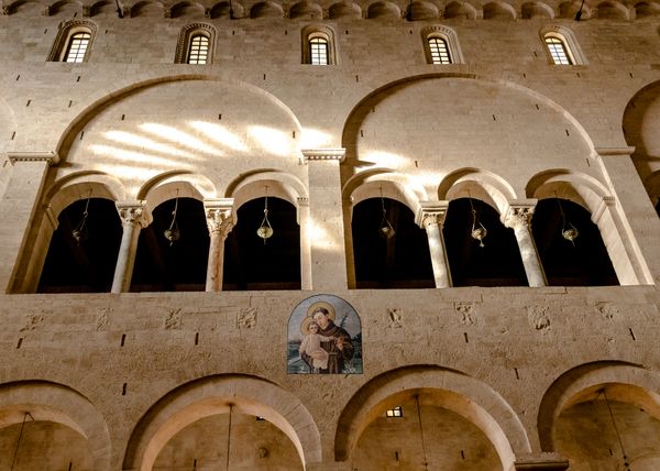 Mosaik Mönch Kirche Verlegt