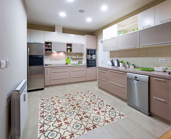 Seamless Pattern Mosaic Installed