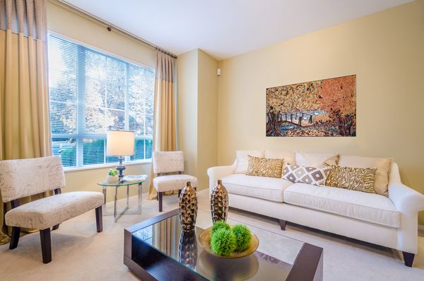 Herbstlandschaft Mosaik Verlegt