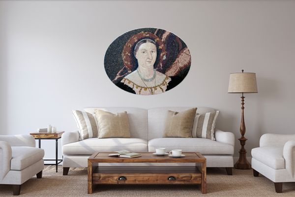 Герцогиня, мозаика Установлена