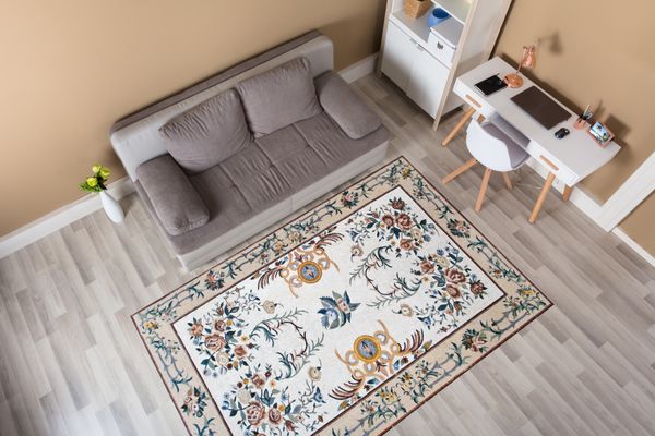 Мозаика Цветочный Орнамент Установлена