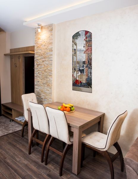 Mosaik Italien Gasse Verlegt