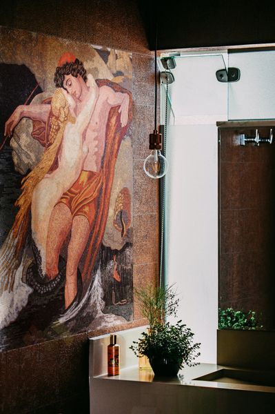 Mosaikkunst Der Fischer und die Meerjungfrau, Leighton Verlegt