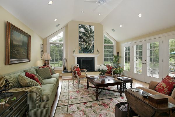 Oasis Palm Mosaic Installed