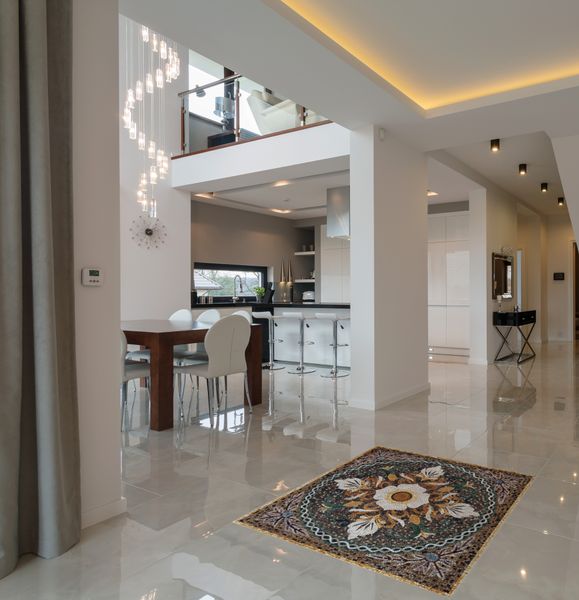 Квадрат Мозаика Орнамент Установлена