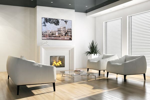 Sana'a Yemen Mosaic Installed