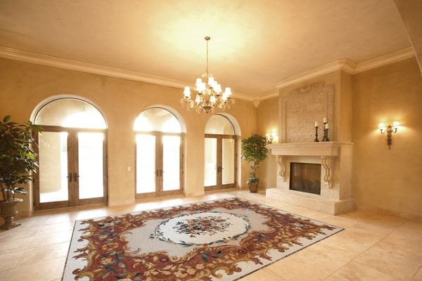 Mosaik Teppich mit königlichem Flair Verlegt