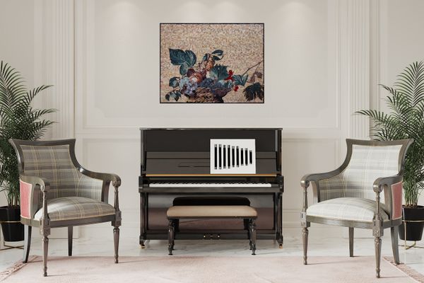 Корзина с фруктами, Караваджо Установлена